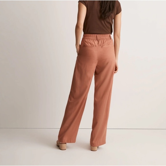 Madewell The Neale Straight-Leg Pant in Drapeweave - Picture 3 of 11